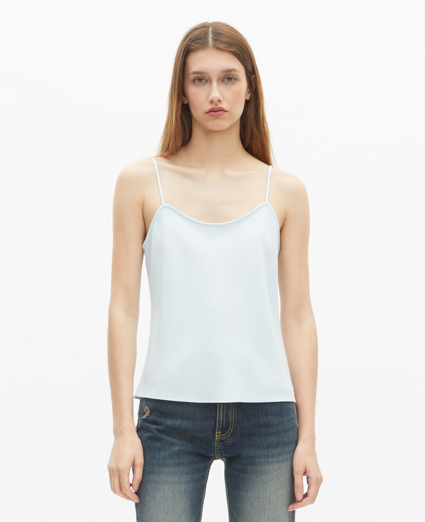 The Kooples F BABY BLUE light blue camisole