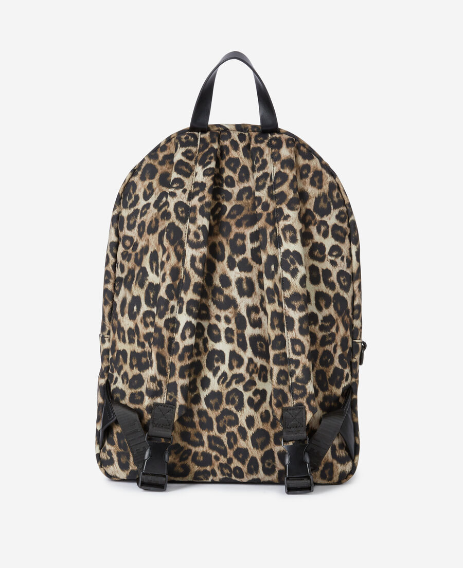 The Kooples MIXTA LEOPARD mochila leopardo