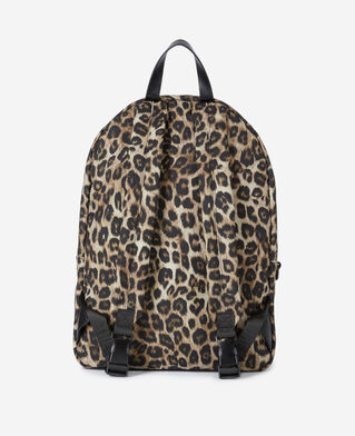The Kooples MIXTA LEOPARD mochila leopardo