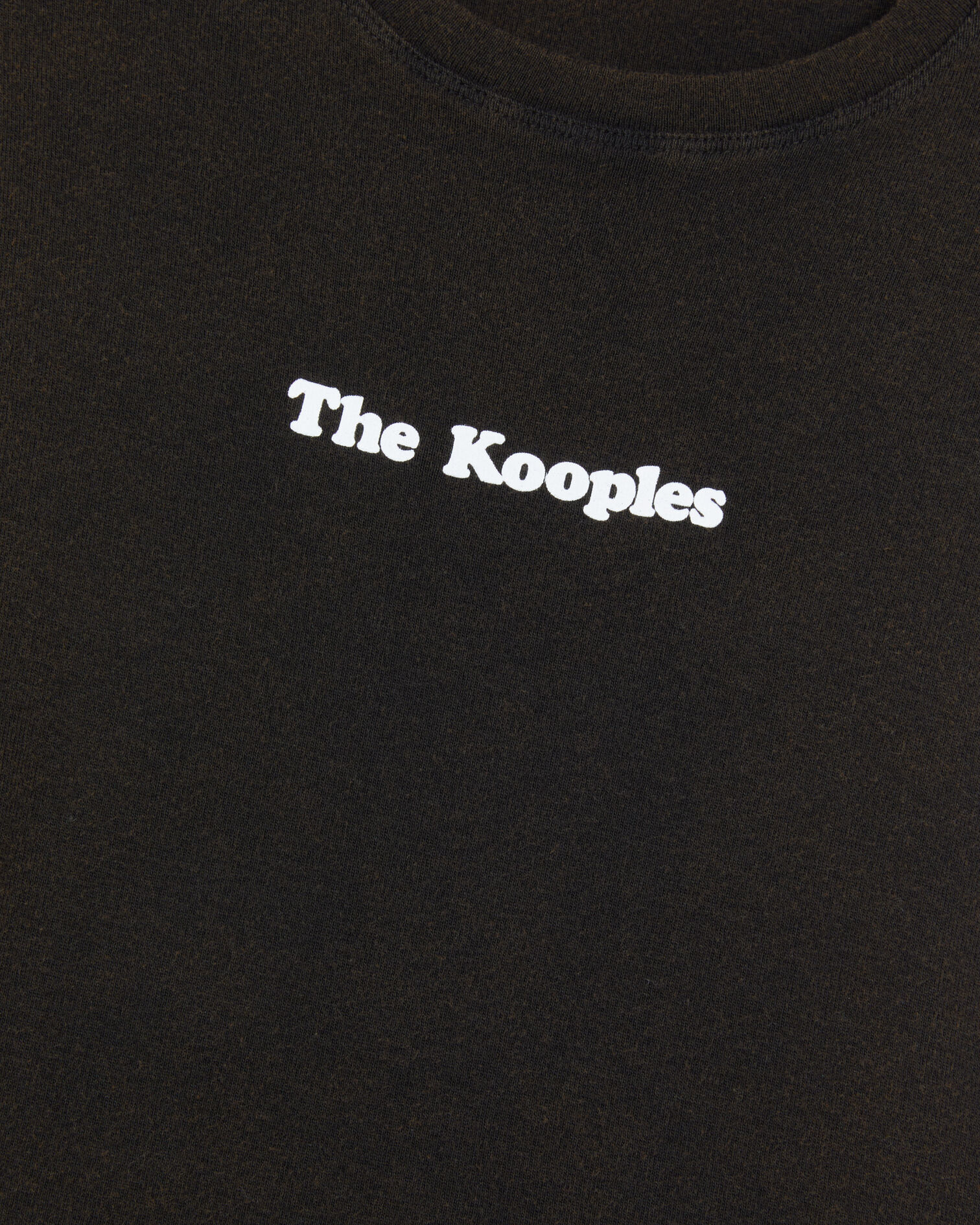 Dark brown logo t-shirt, BROWN / BLACK, hi-res image number null