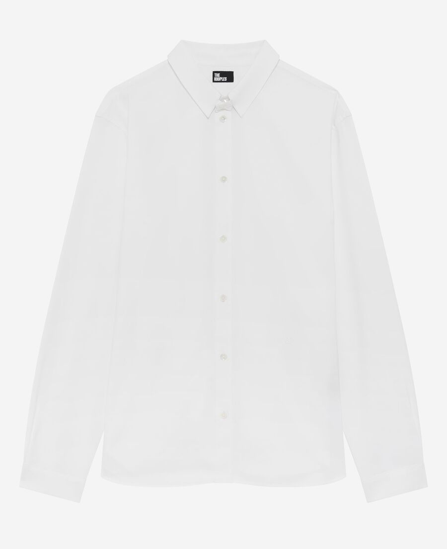 The Kooples H WHITE formal shirt with white strap