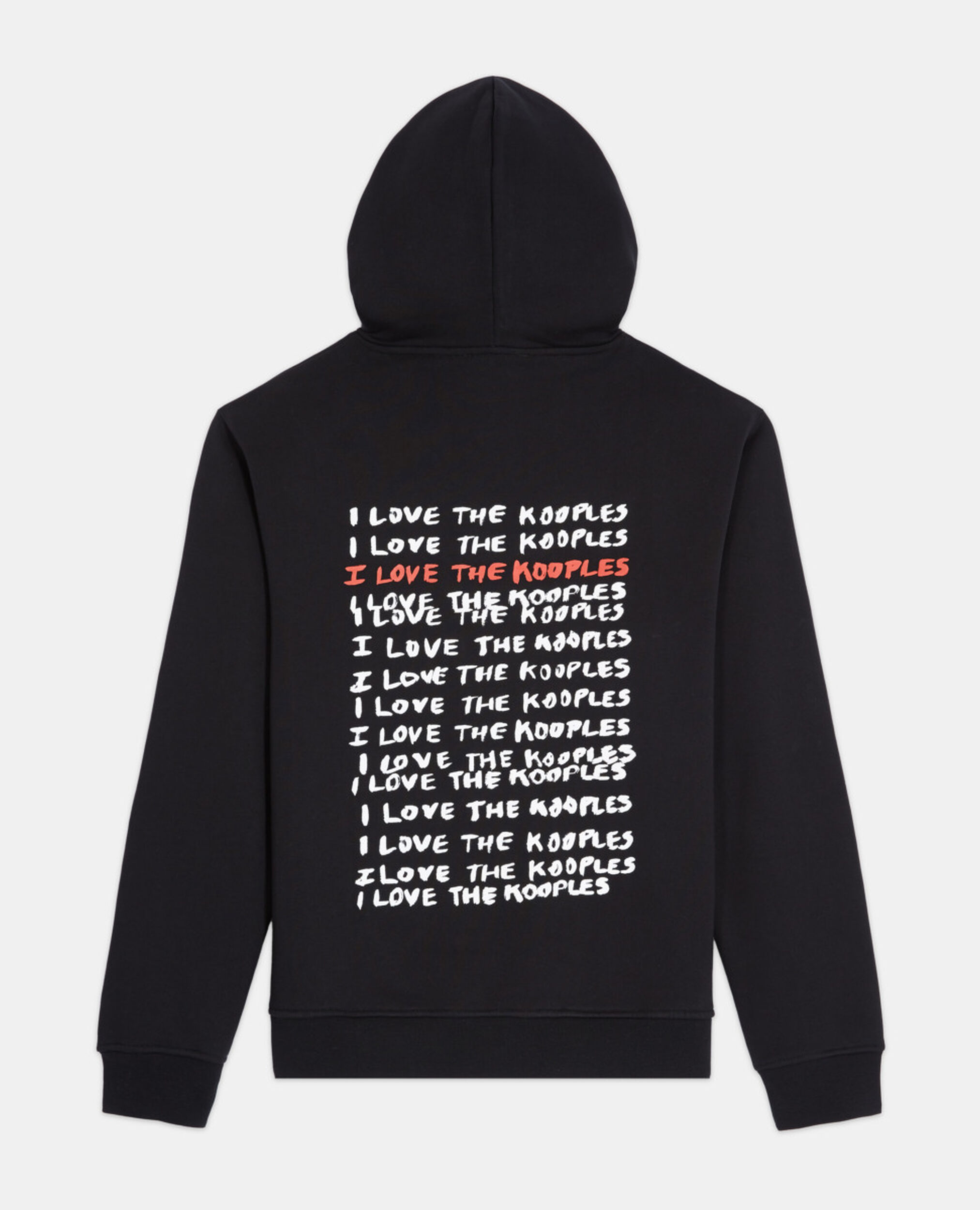 Sweatshirt Homme I Love Kooples noir, BLACK, hi-res image number null