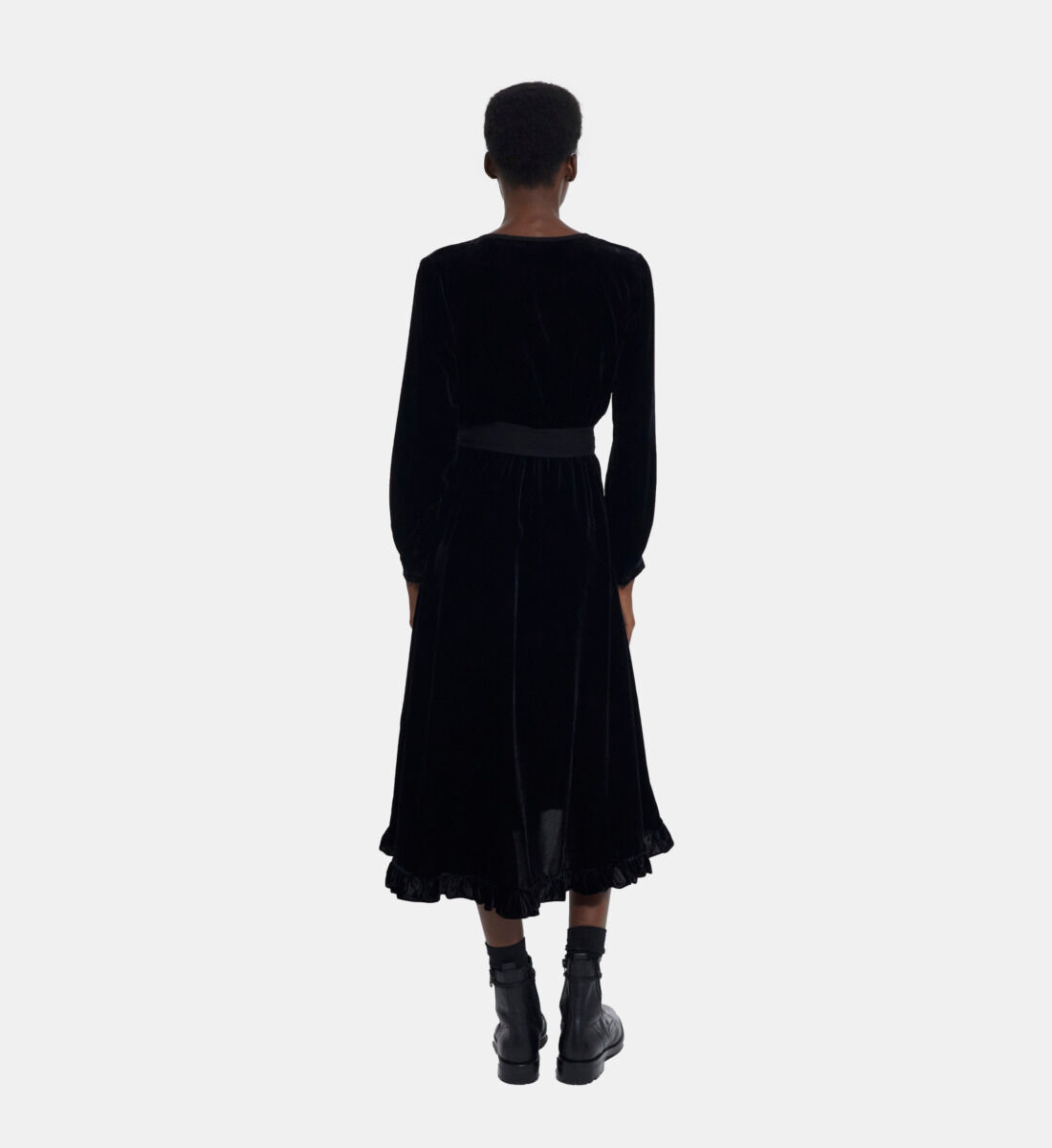 Kooples velvet dress outlet