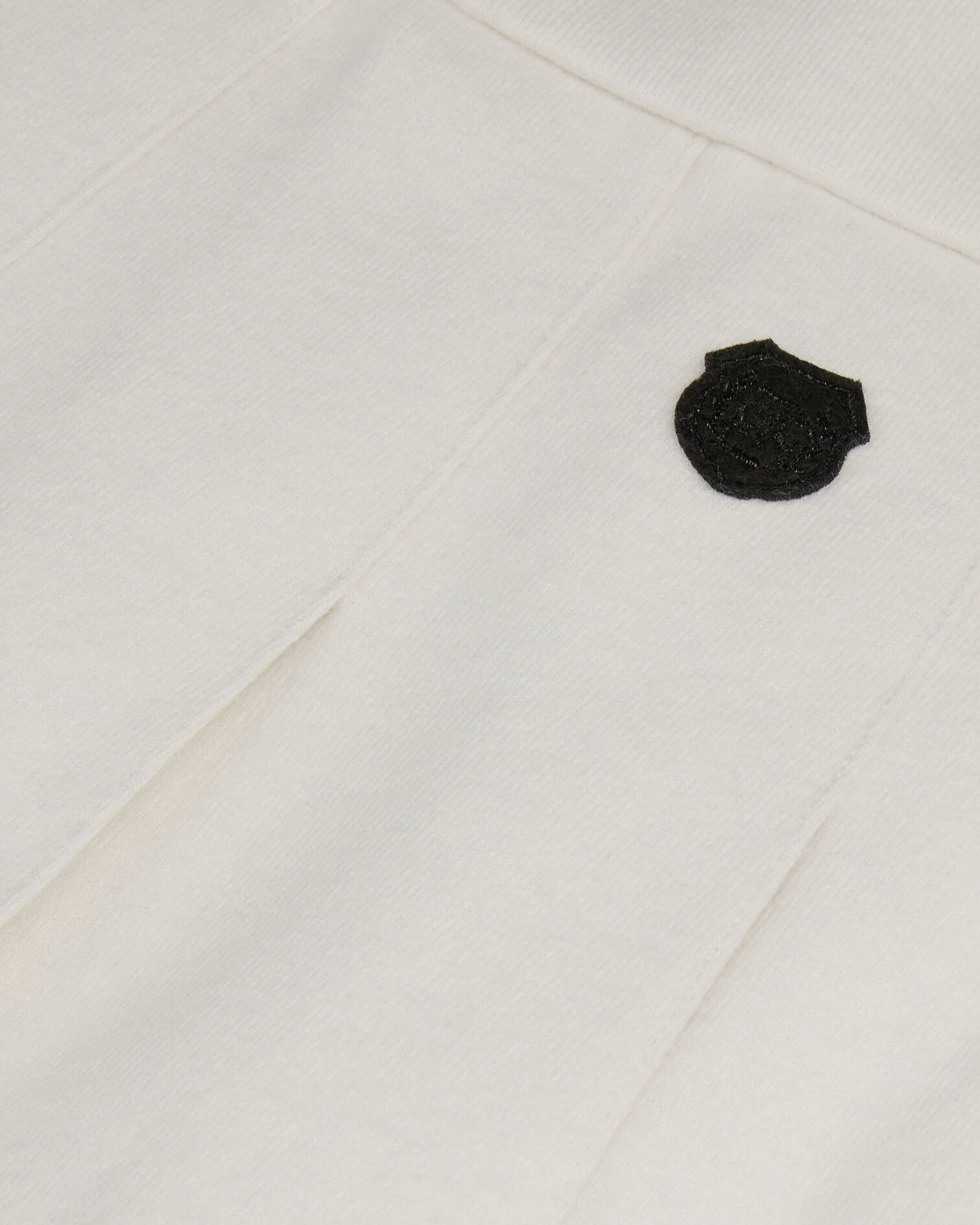 Ecru short pleated skirt, ECRU, hi-res image number null