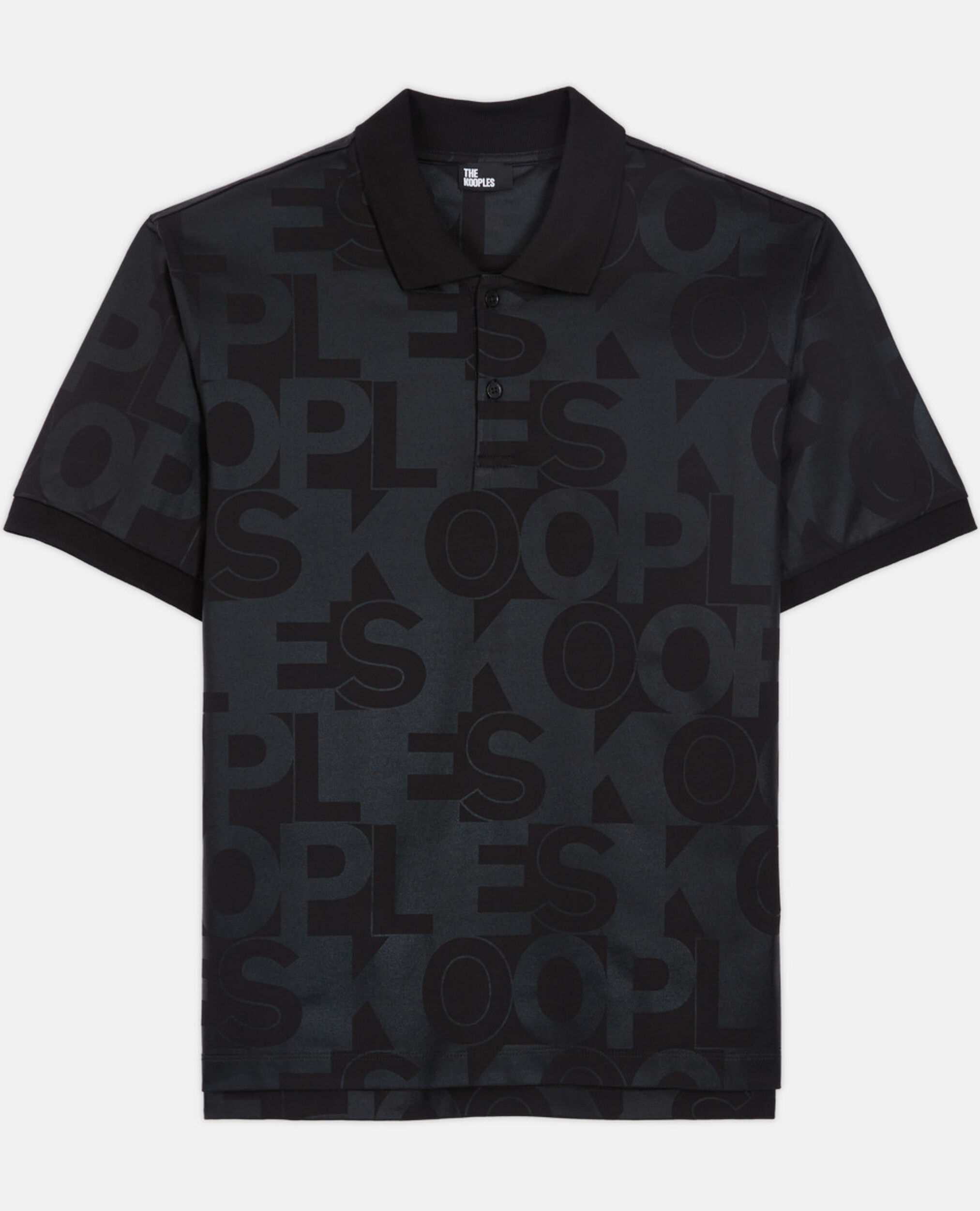 The Kooples logo polo, BLACK, hi-res image number null