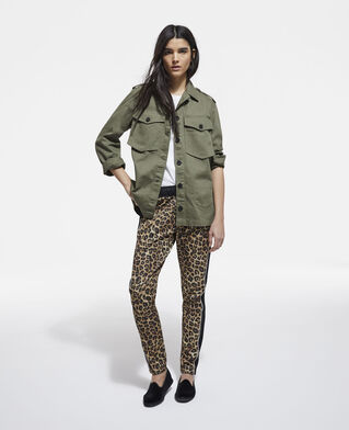 The Kooples MUJER LEOPARD jogging leopardo