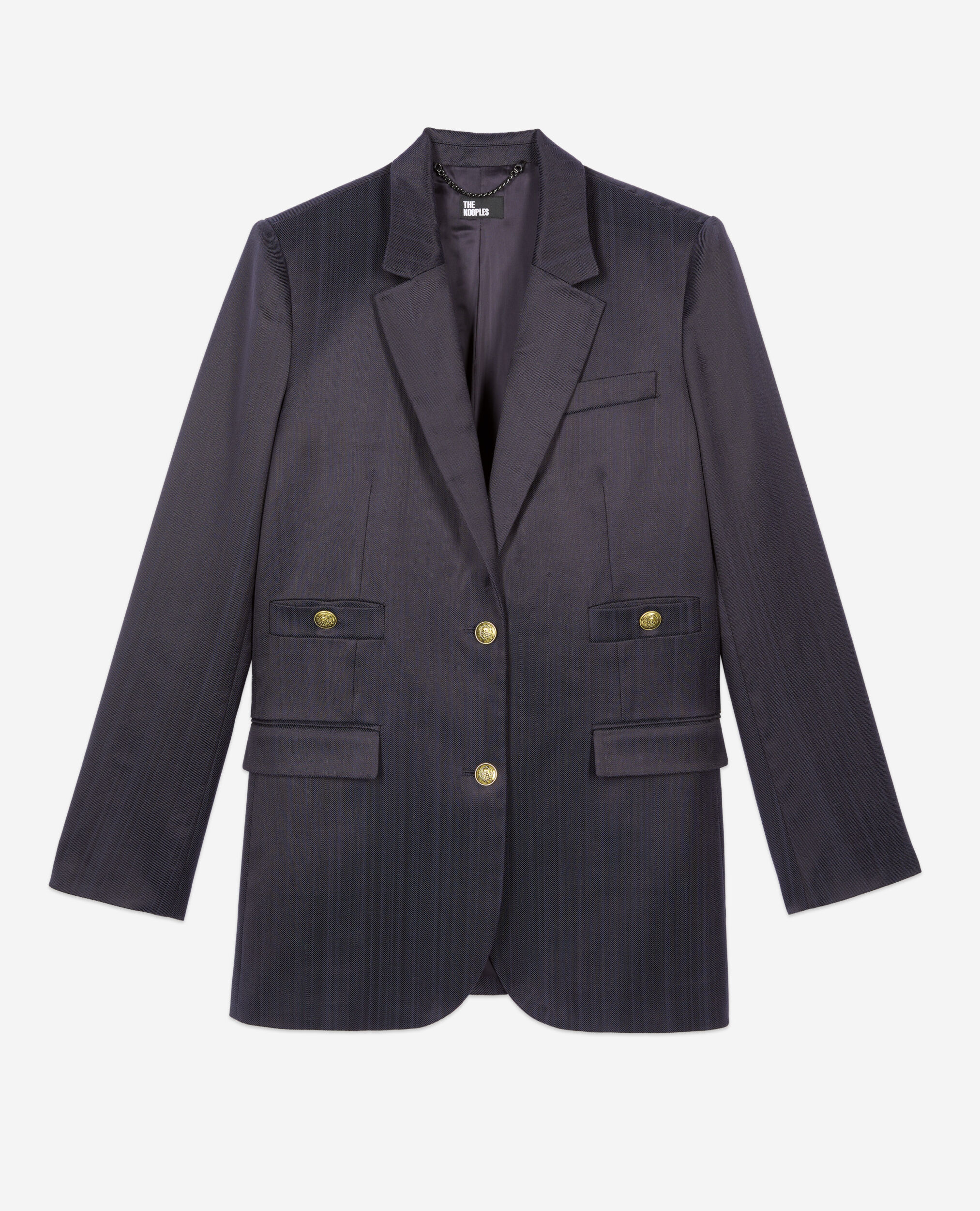 Navy blue suit jacket, NAVY, hi-res image number null