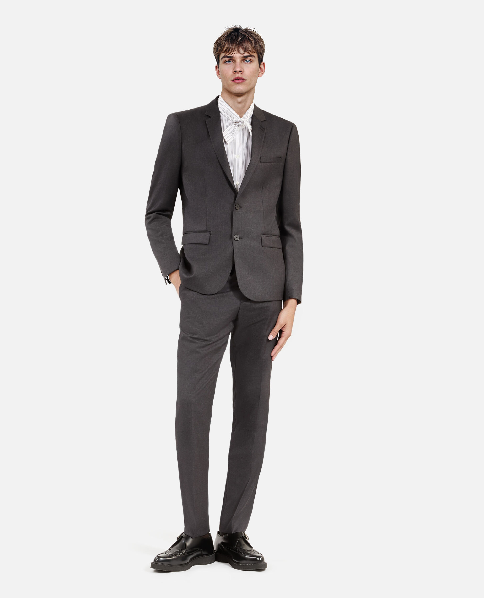 Veste costume sales grise