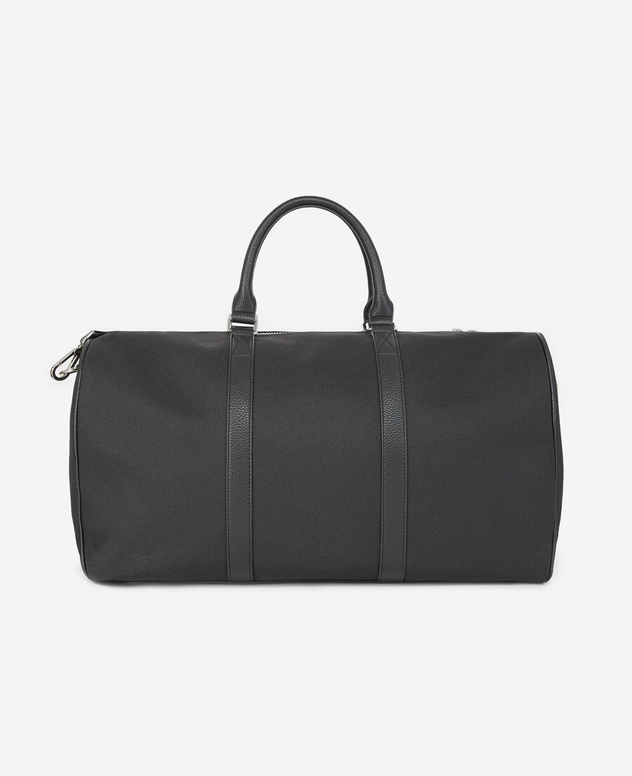 The Kooples MEN BLACK black weekend bag with removable chain