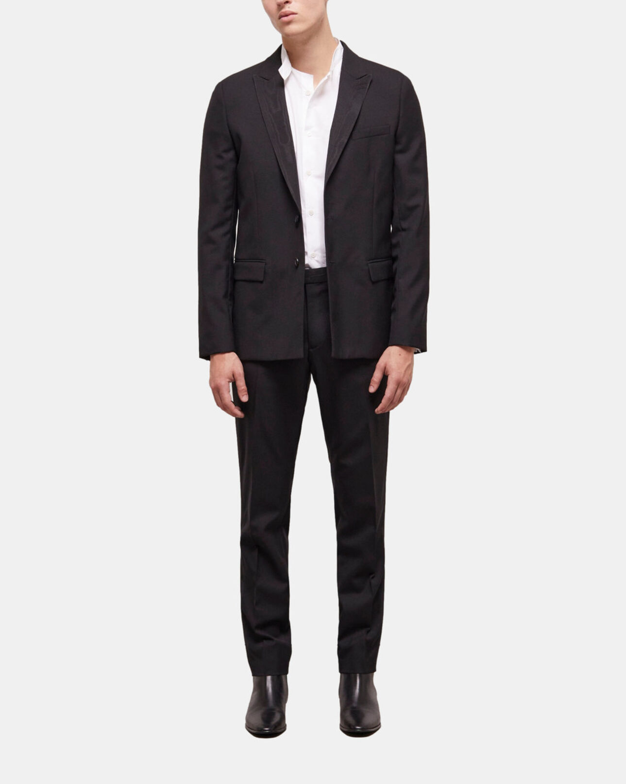 The Kooples HOMBRE BLACK chaqueta traje lana negra