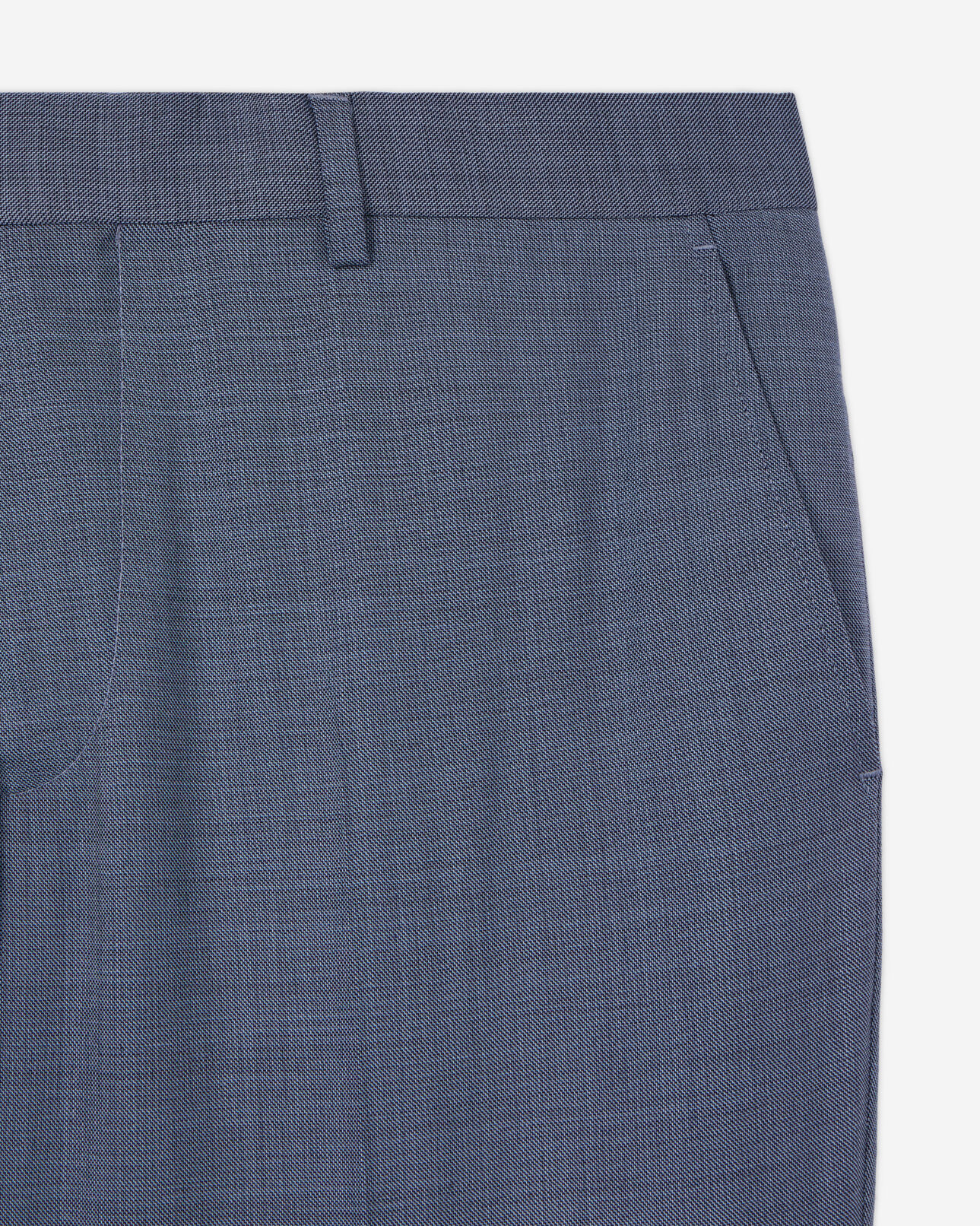 The Kooples MEN BLUE light blue wool suit trousers