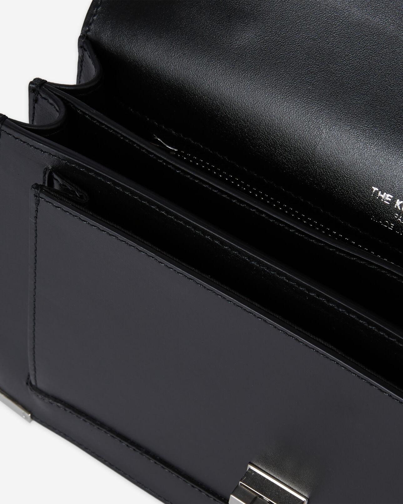 The Kooples DAMEN BLACK STONE schwarze mittelgroße handtasche emily