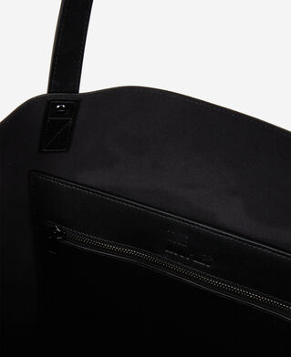 The Kooples F BLACK black leather tote bag