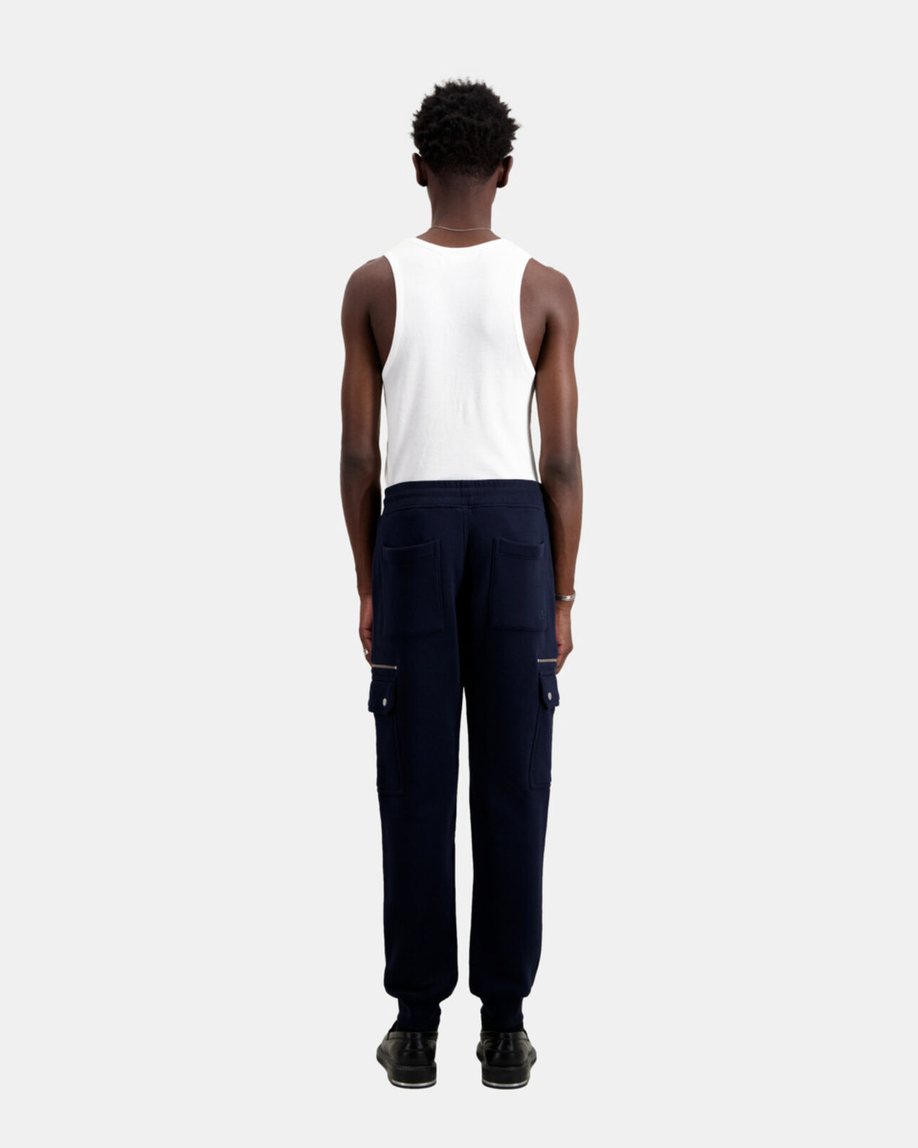 The Kooples MEN NAVY navy cargo joggers