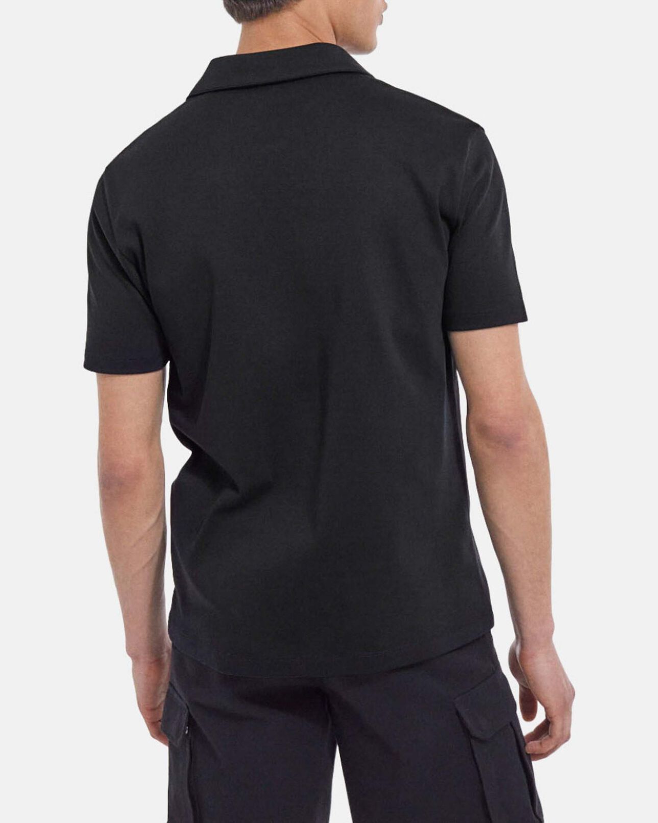 The Kooples HOMBRE BLACK camisa polo jersey algodón