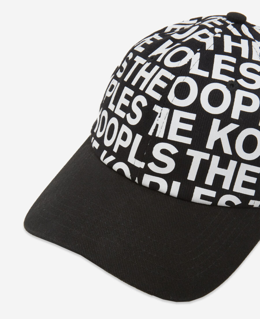 black cap with the kooples motifs