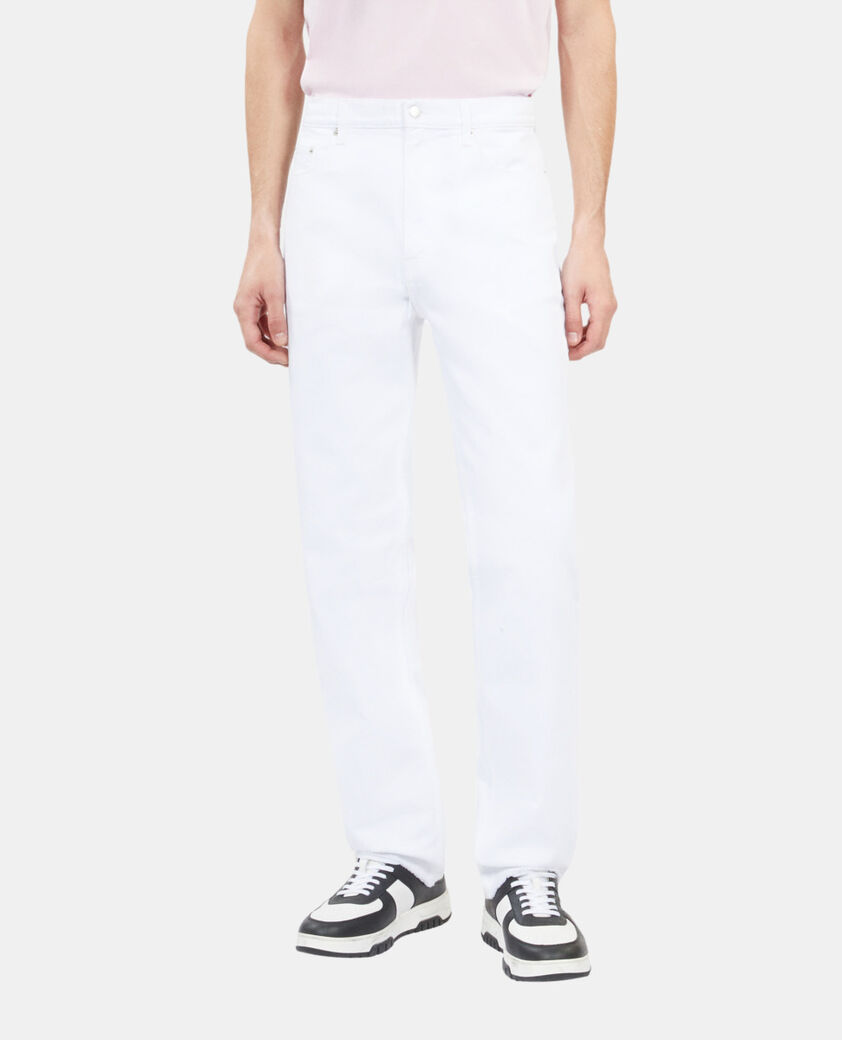 The Kooples HERREN WHITE gerade weiße jeans