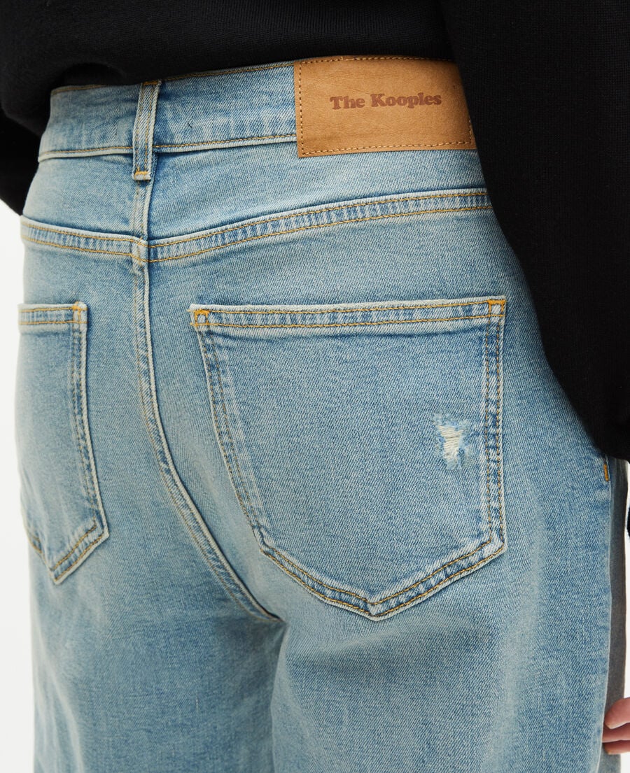 The Kooples MEN BABY BLUE light blue skinny jeans