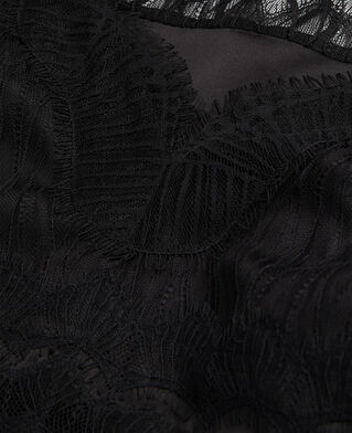 The Kooples F BLACK black camisole with lace details