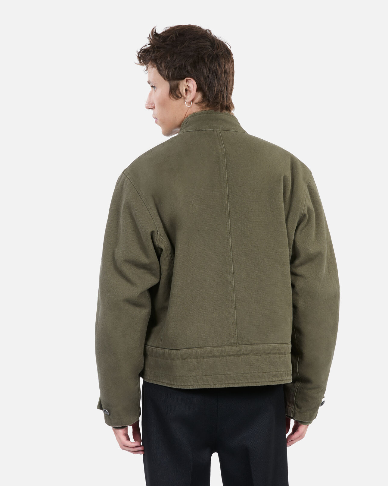The Kooples HOMME OLIVE NIGHT blouson style officier kaki