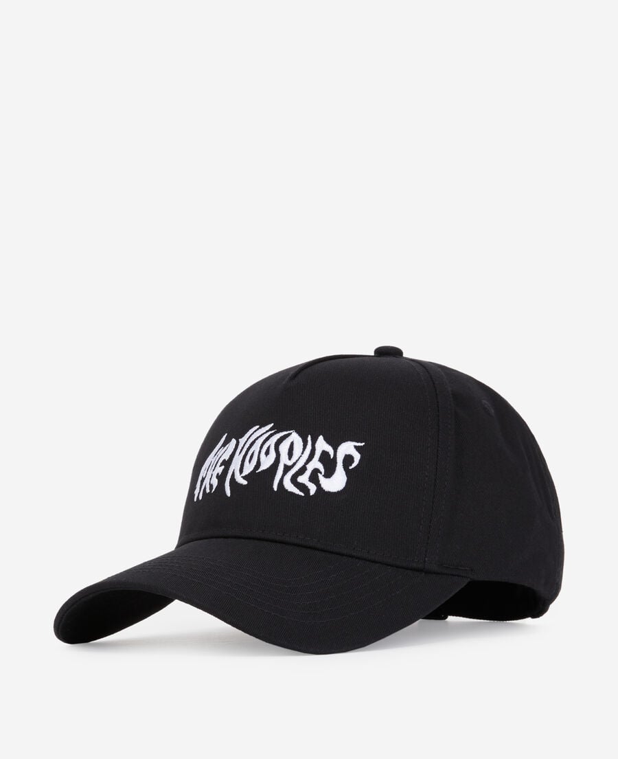 The Kooples M BLACK kooples on fire black cap