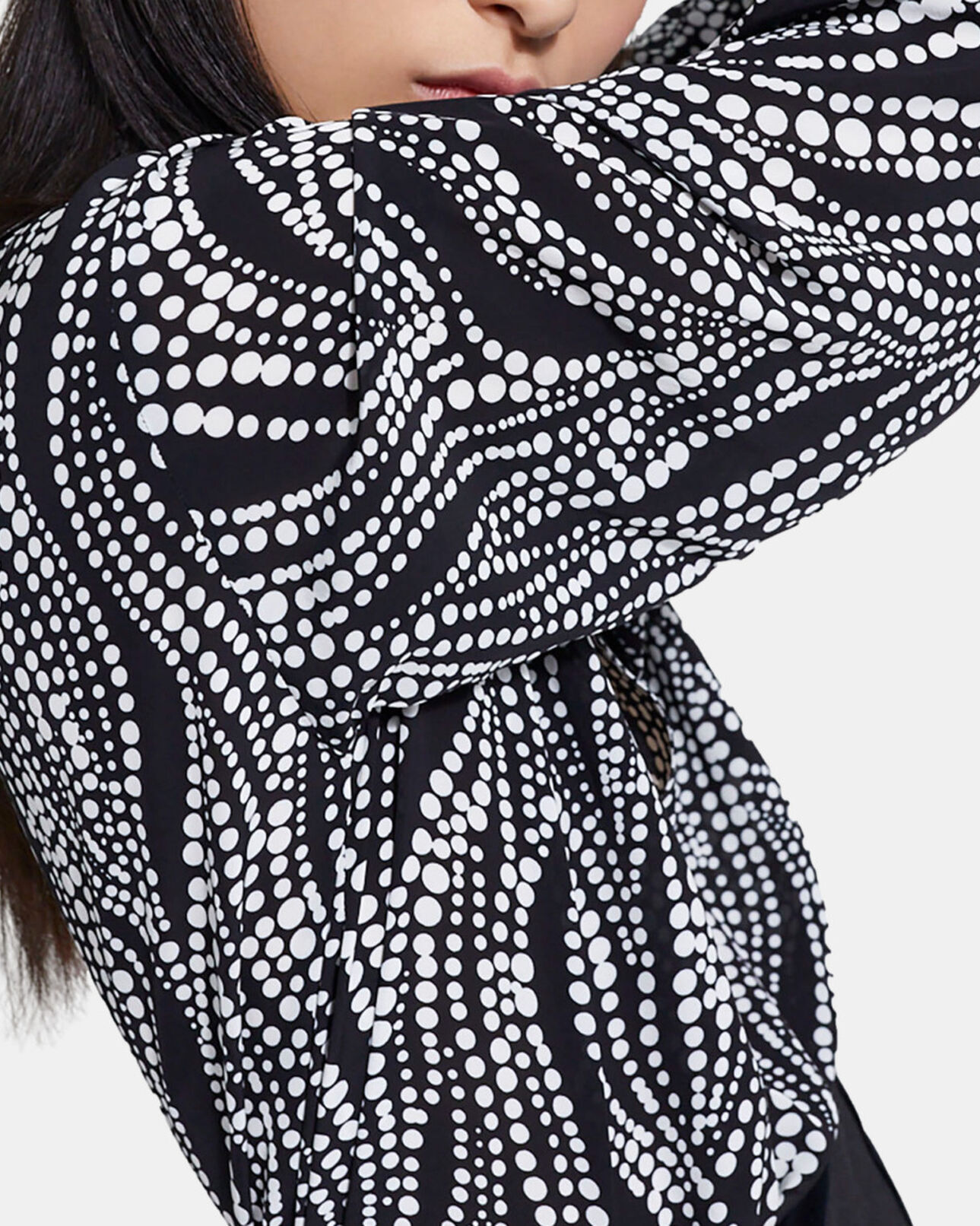 The Kooples WOMEN BLACK WHITE printed top