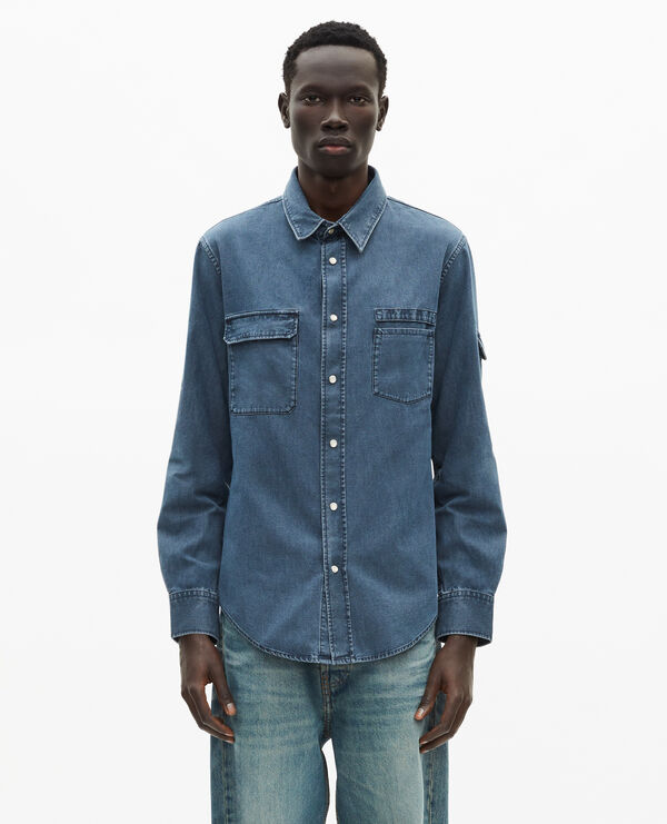 The Kooples MEN STORM denim shirt