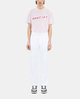 The Kooples MEN WHITE straight white jeans