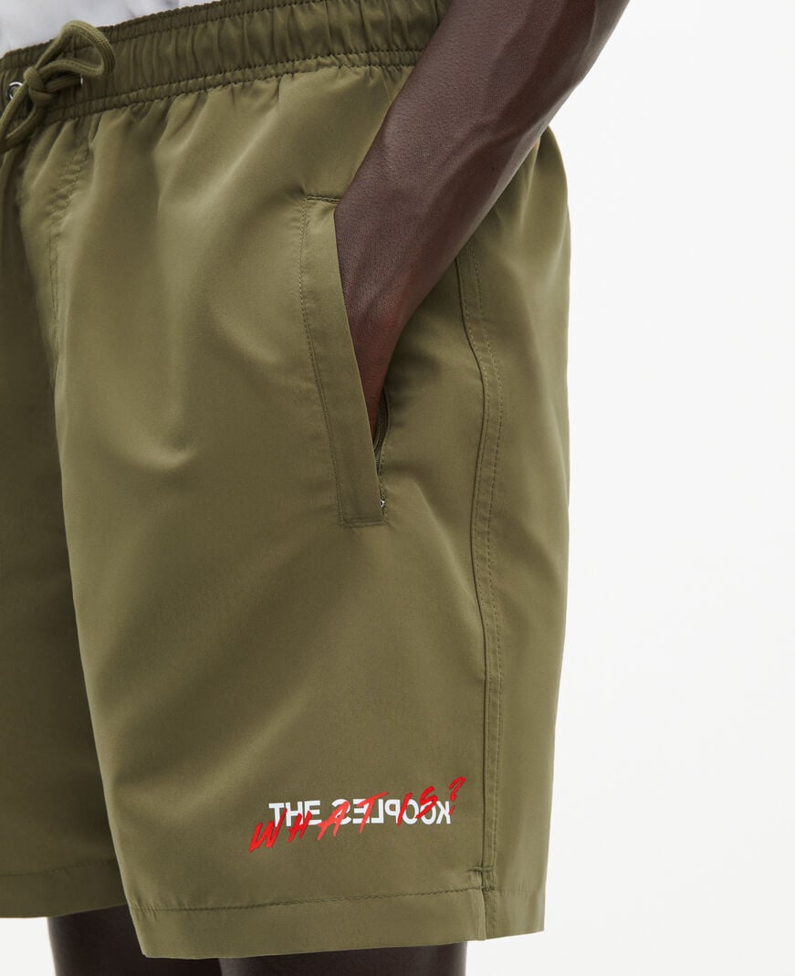 The Kooples MEN KAKI khaki what is swimsuit