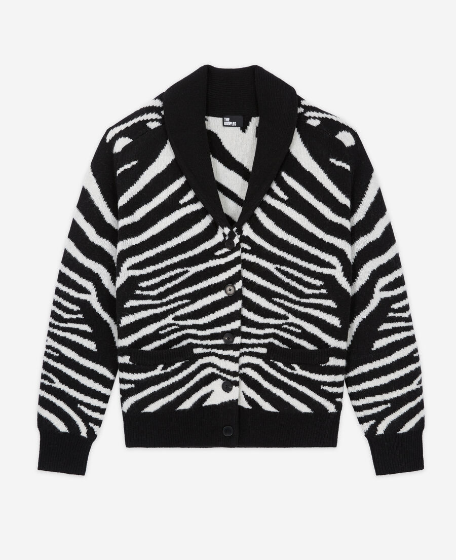 cardigan imprimé