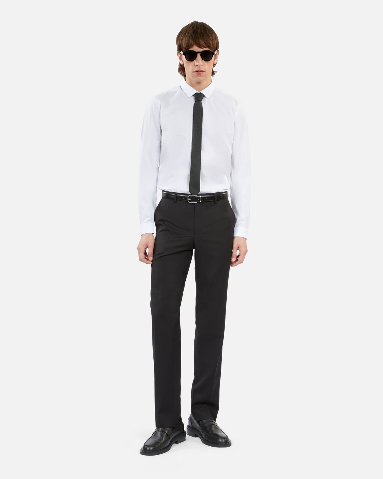 The Kooples HOMME WHITE chemise formelle en coton blanche