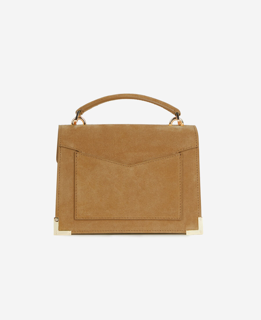 The Kooples F CAMEL / BROWN small emily bag in camel leather