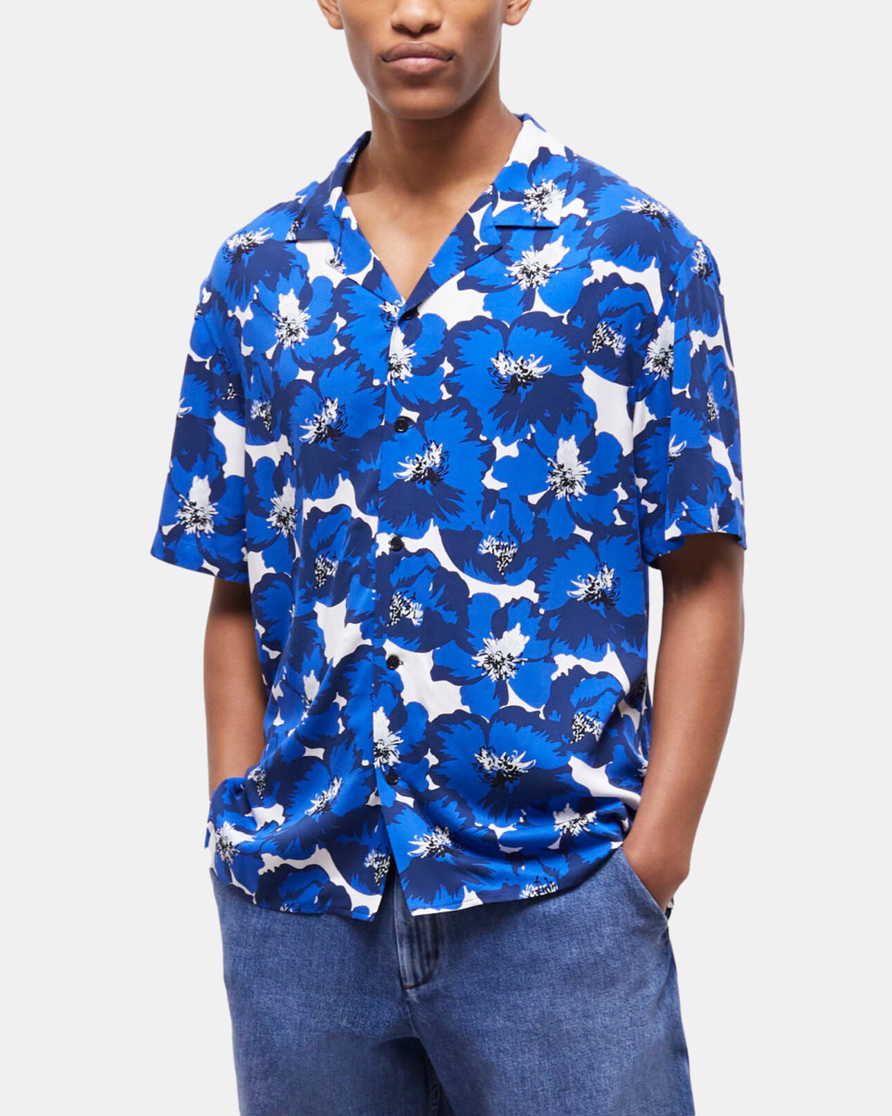 The Kooples HOMME BLUE chemise imprimée