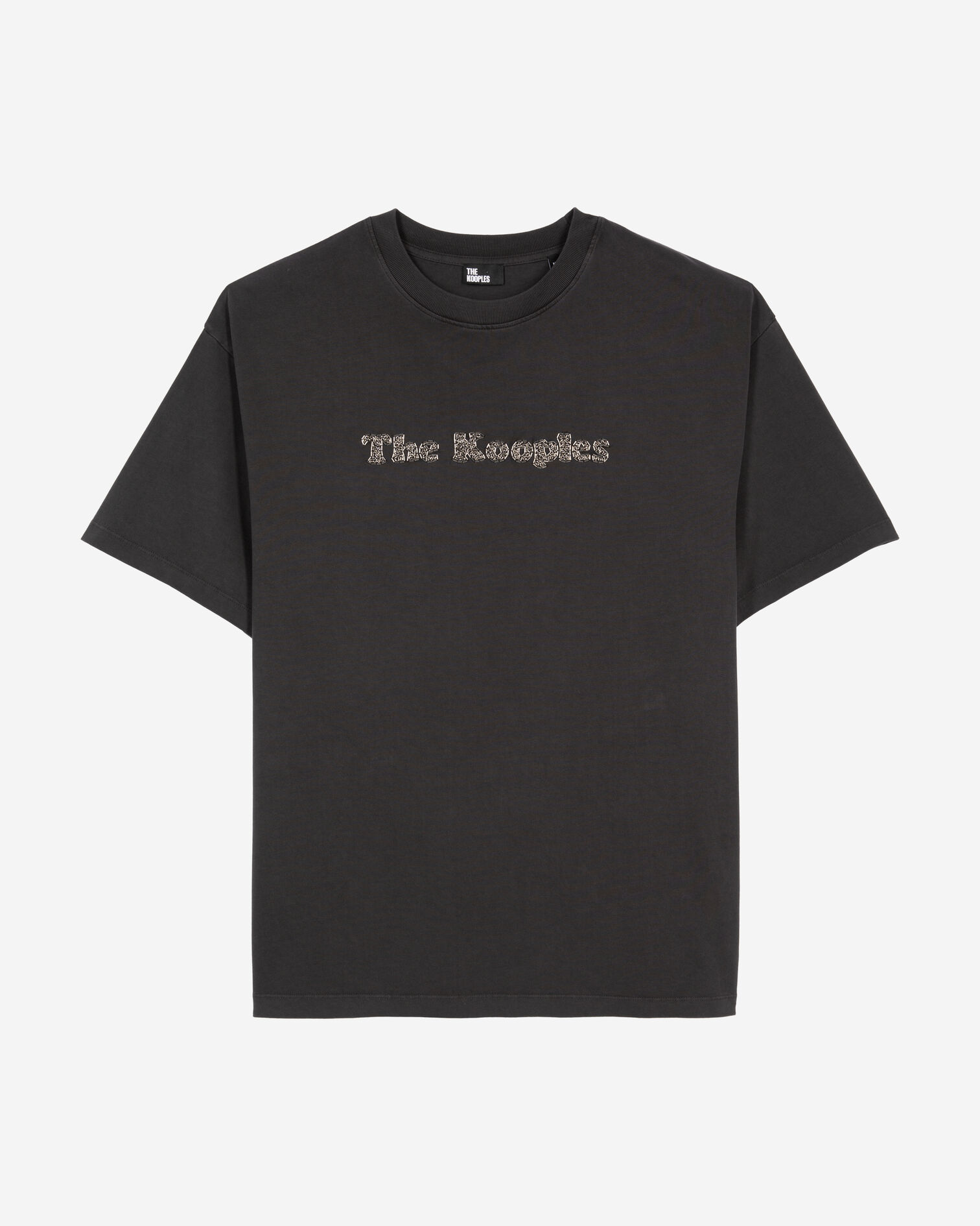 Camiseta logotipo negra, BLACK WASHED, hi-res image number null