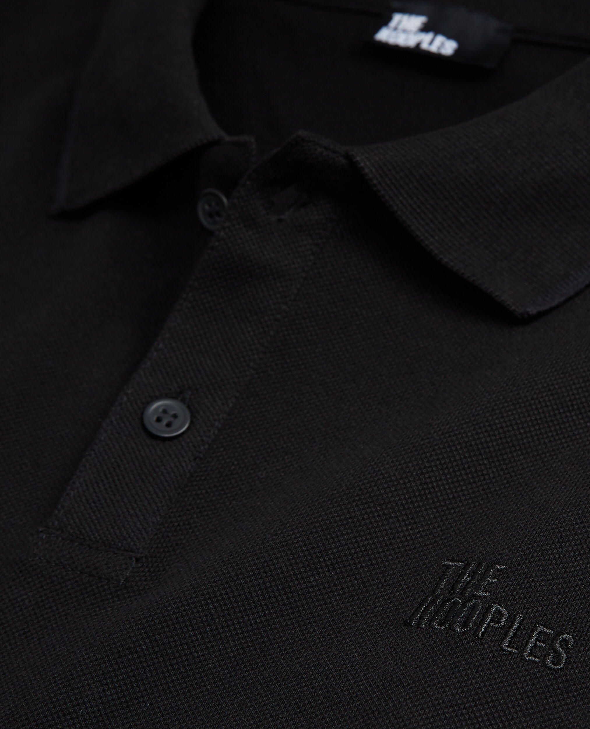 Poloshirt schwarz, BLACK, hi-res image number null
