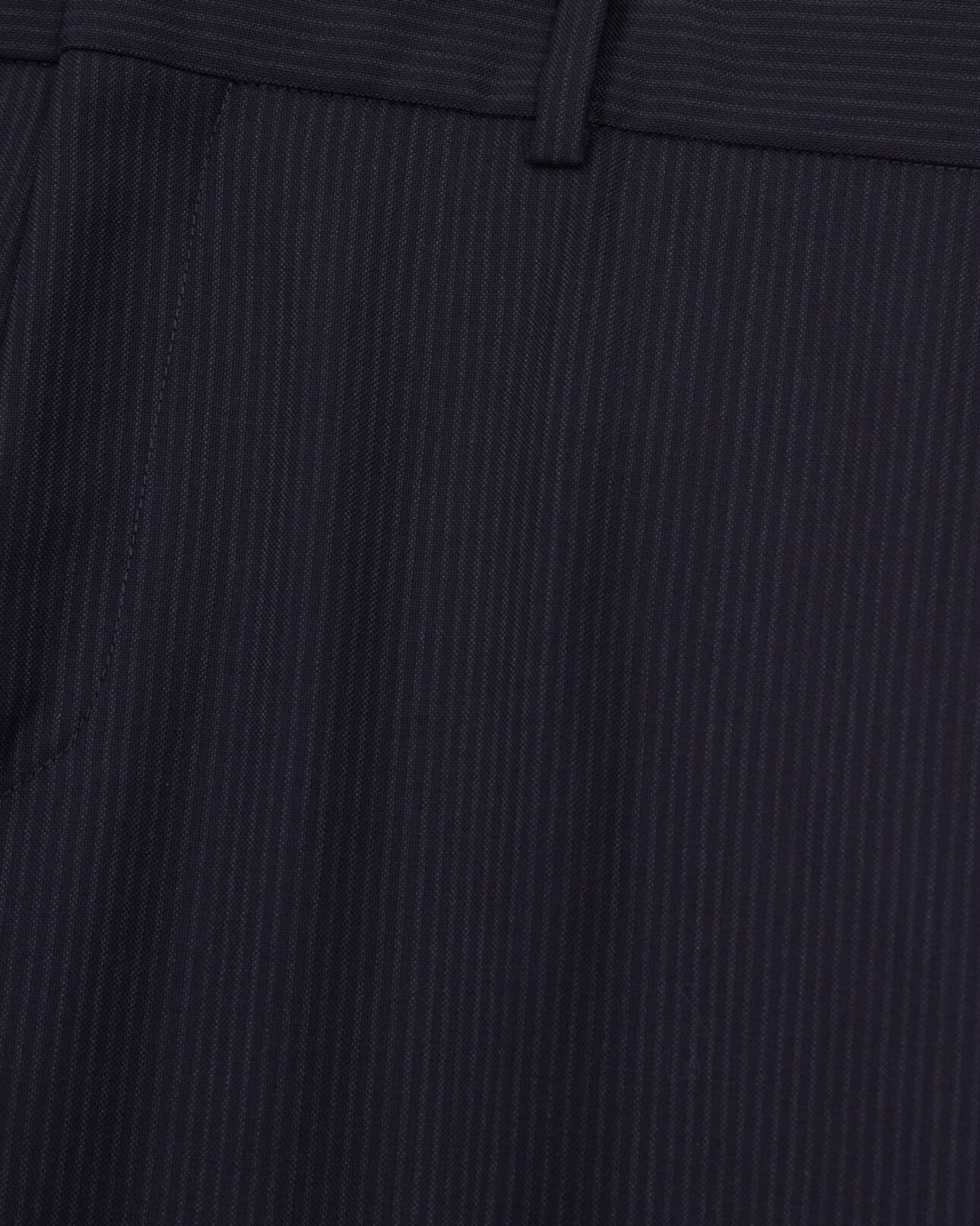 The Kooples HERREN BLACK GREY gestreifte anzughose aus wolle