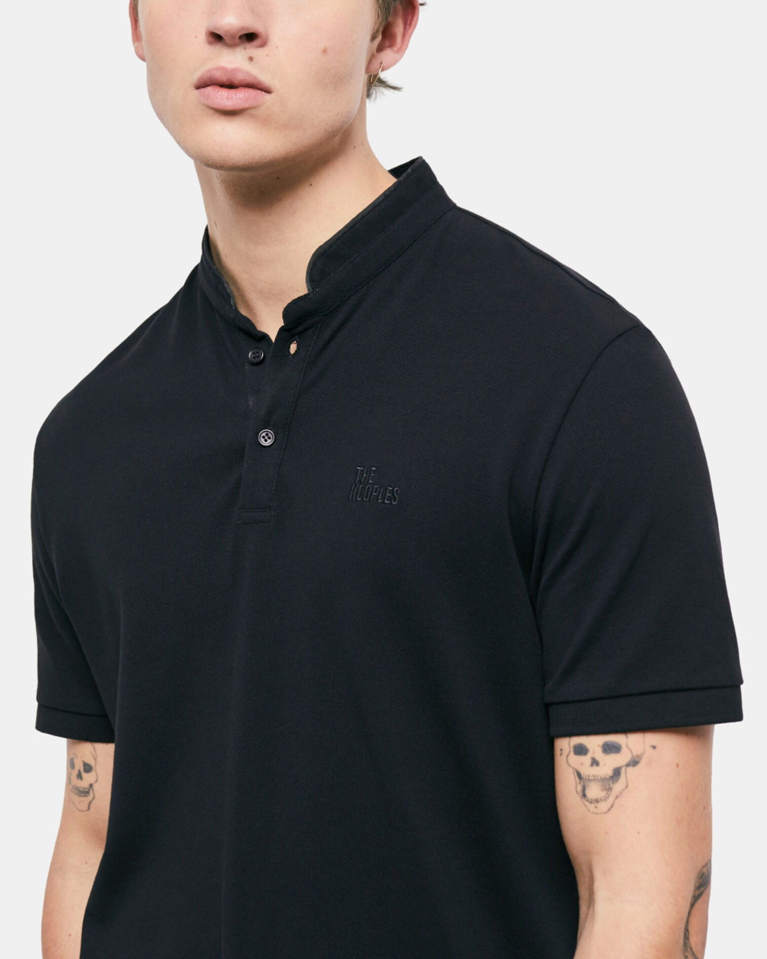 Polo noir, BLACK, hi-res image number null