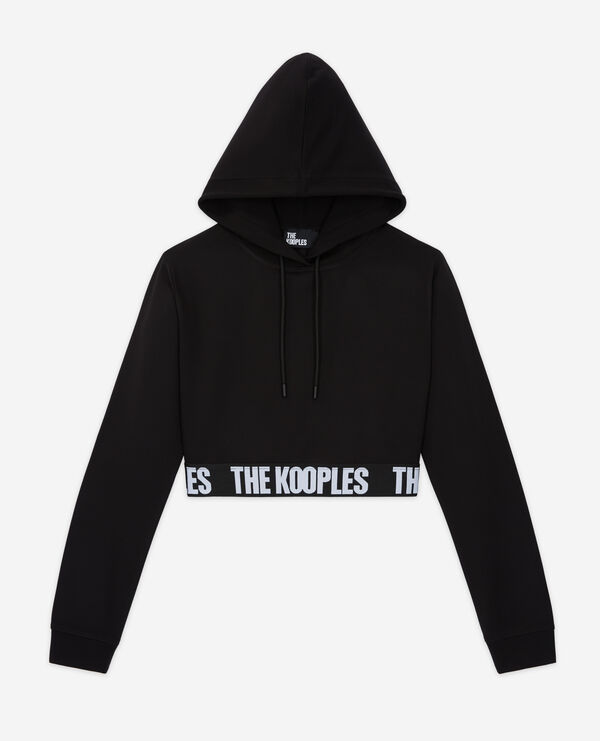hooded sweatshirt with logo