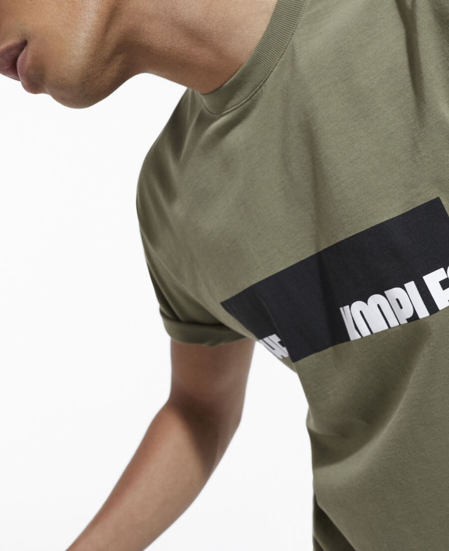 khaki t-shirt