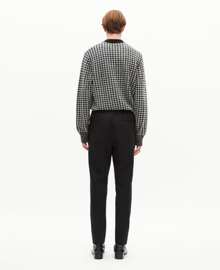 The Kooples HOMBRE BLACK pantalones rectos negros