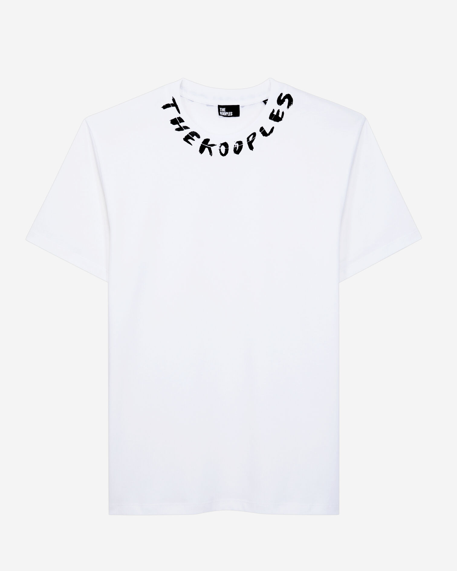 T-shirt Homme blanc avec logo, WHITE, hi-res image number null