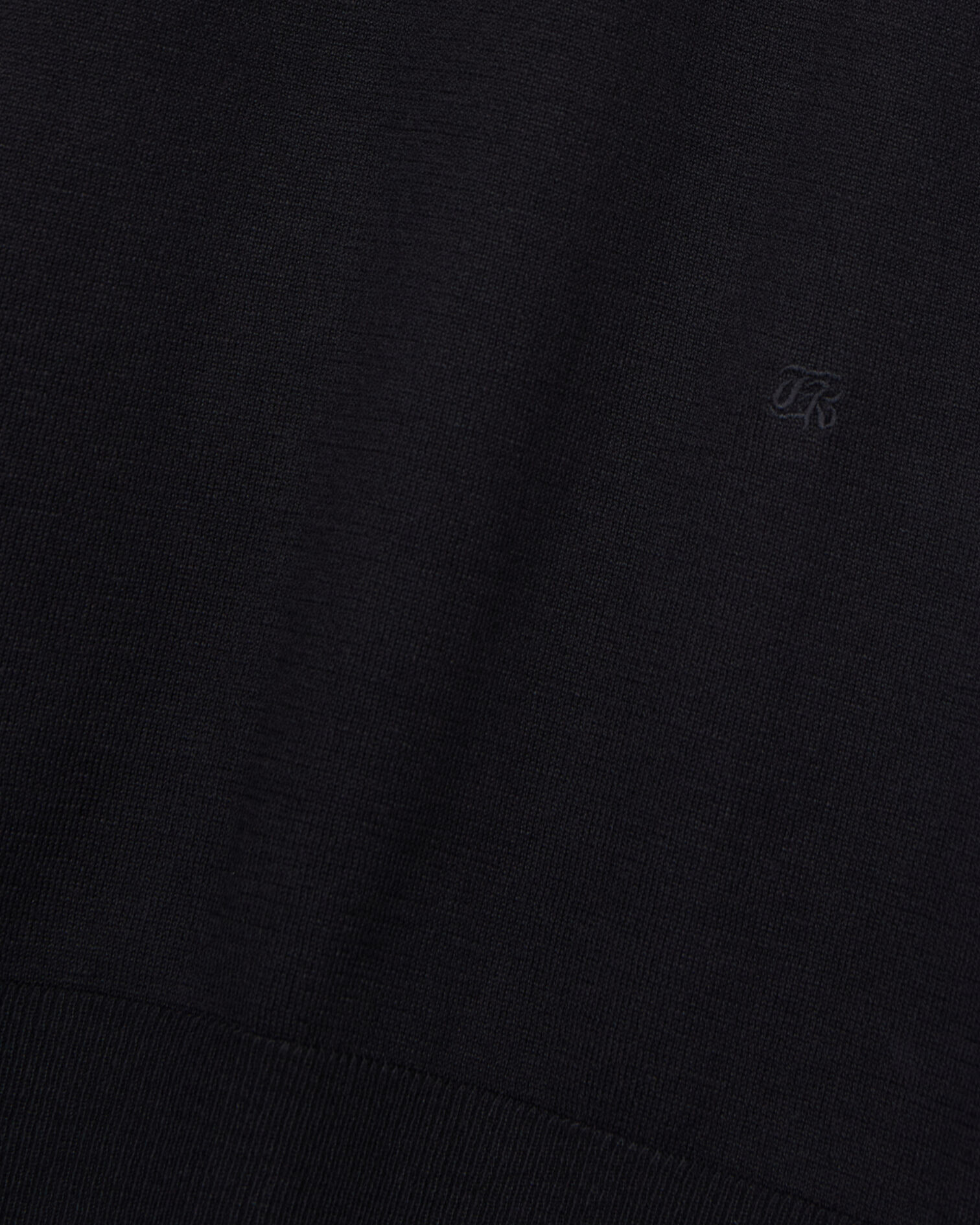 Polo en maille noir, BLACK, hi-res image number null