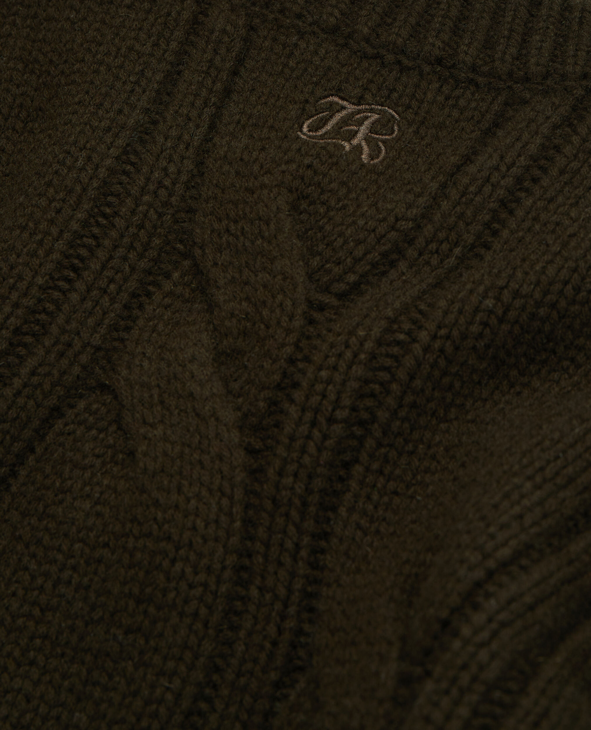 Dark green wool and cashmere blend sweater, DARK GREEN, hi-res image number null