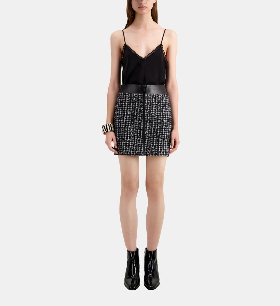 Kooples tweed skirt on sale