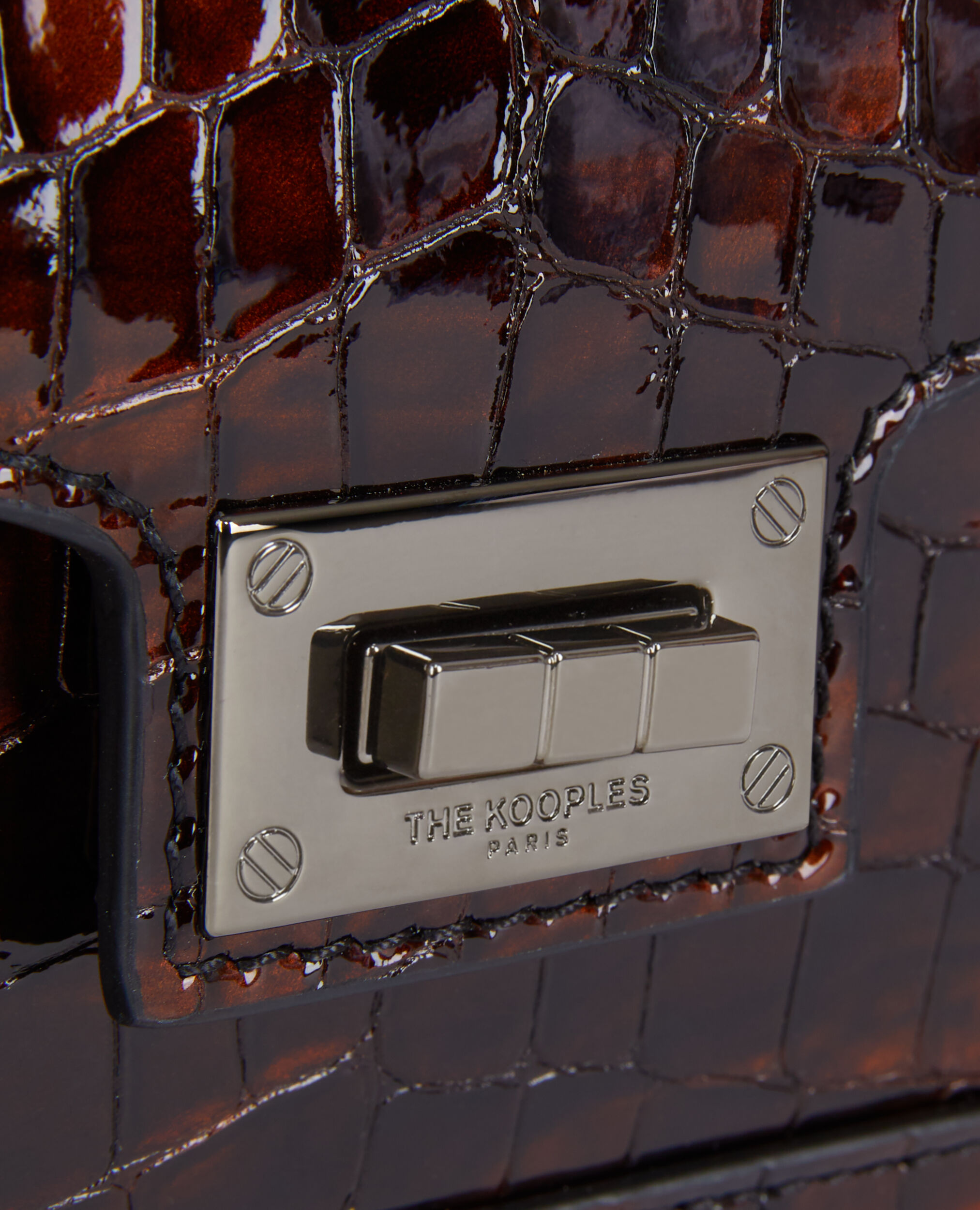 The kooples sac sale emily mini croco