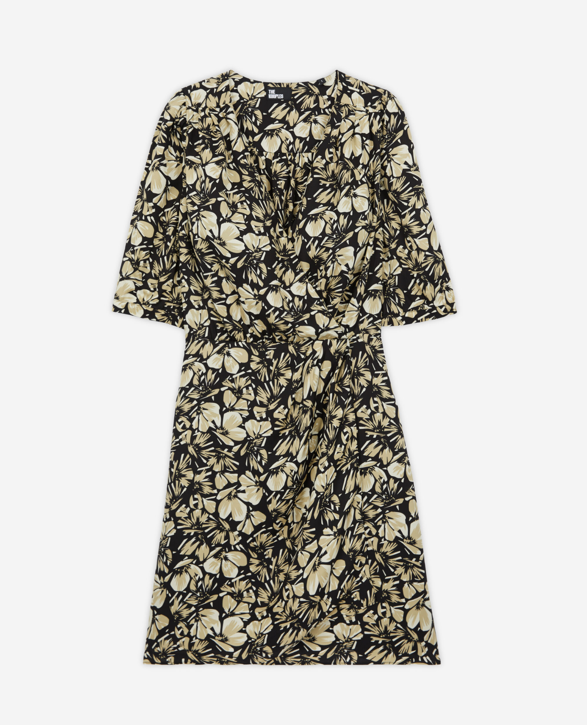Robe portefeuille courte imprim e The Kooples Suisse