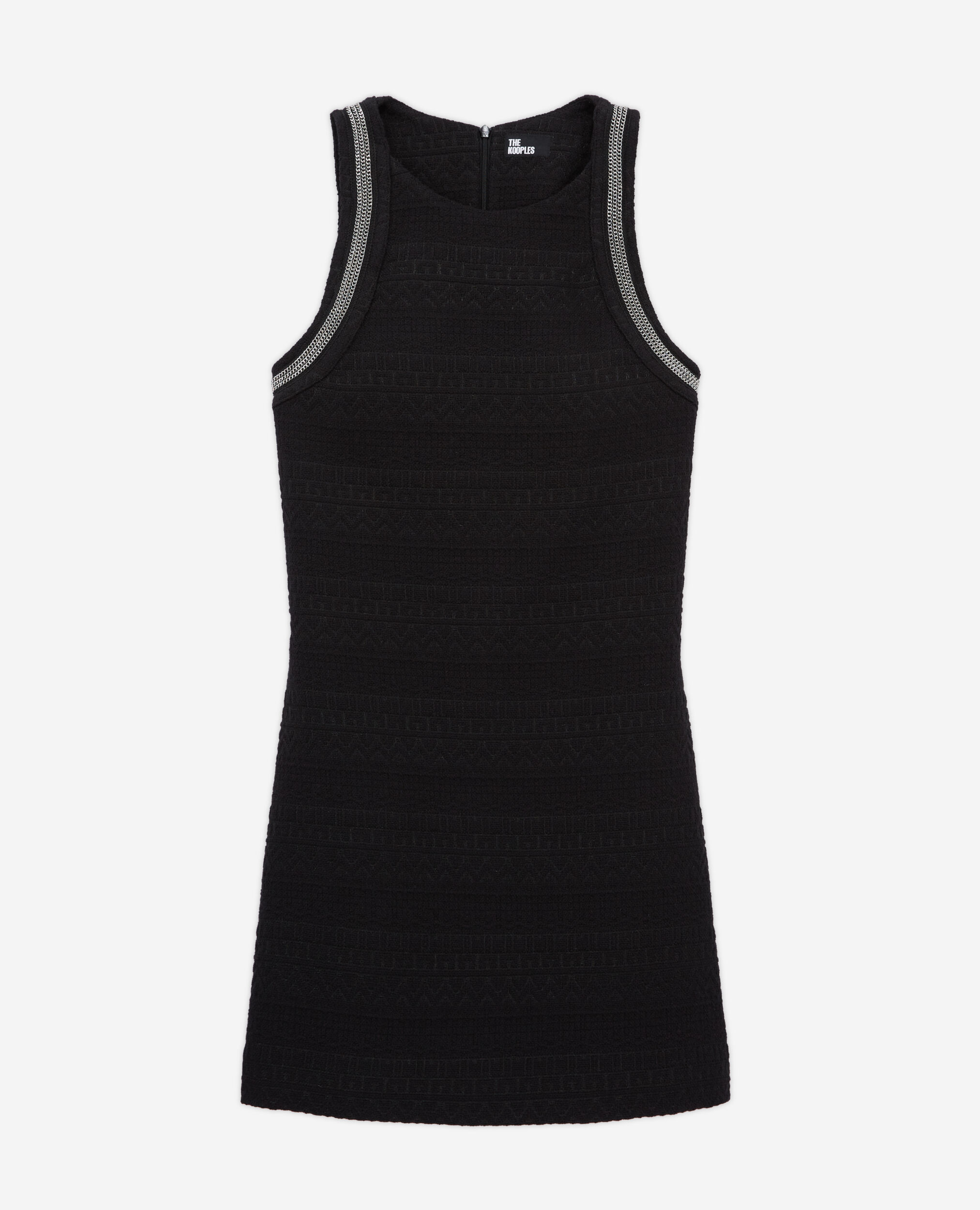 Robe courte noire, BLACK, hi-res image number null