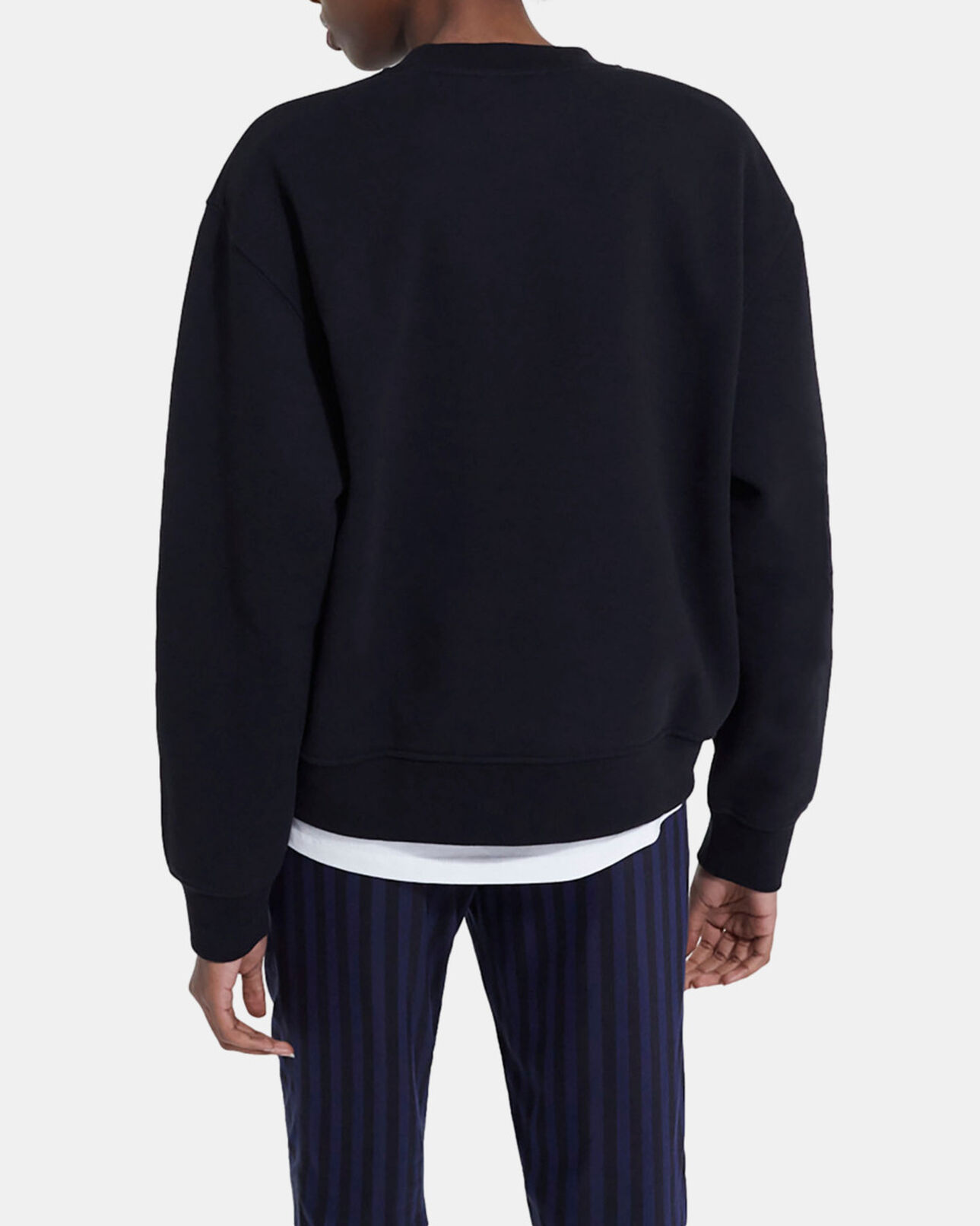 The Kooples MUJER BLACK sudadera algodón negra