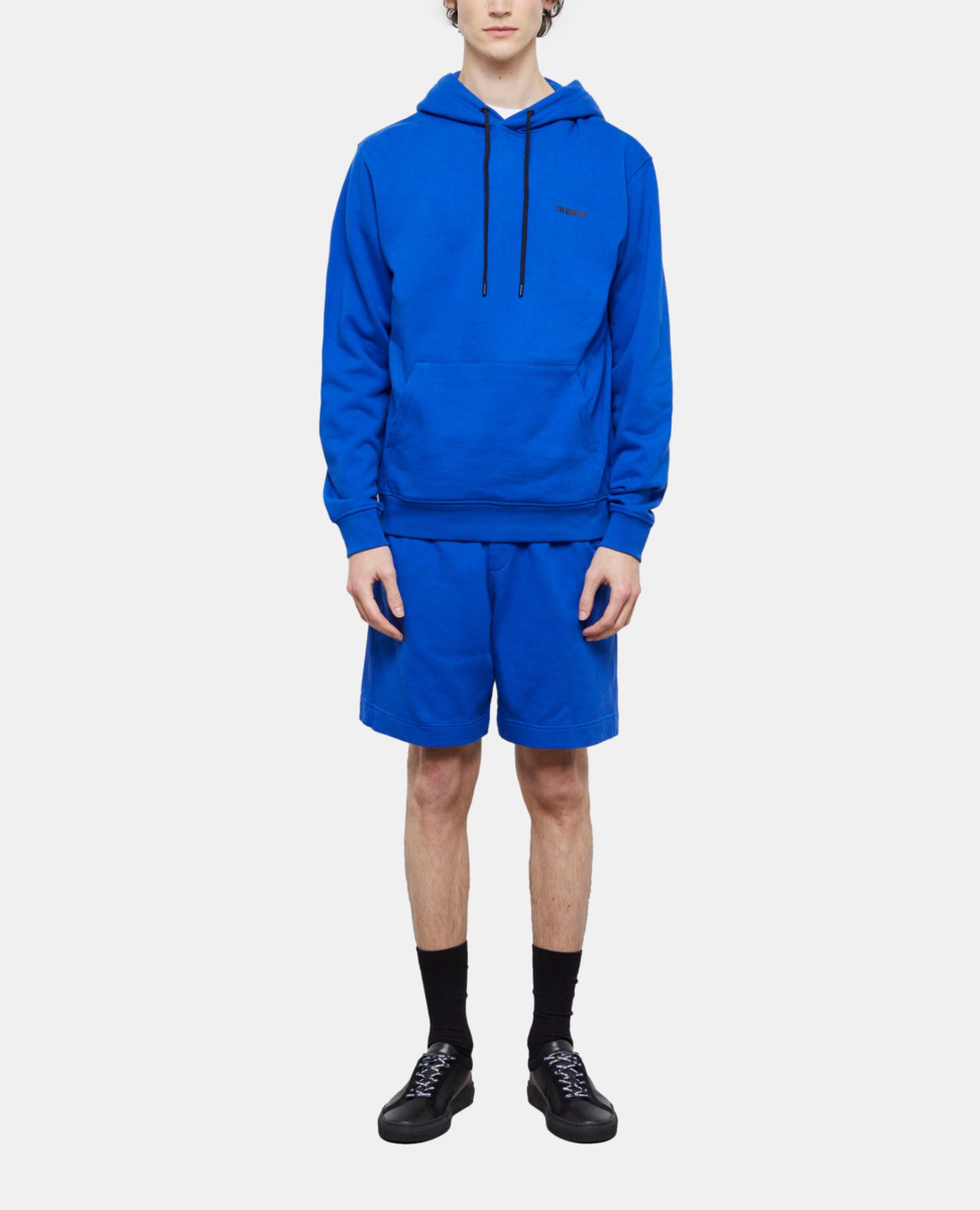 Sweatshirt logo The Kooples bleu, BLUE ELECTRIC, hi-res image number null