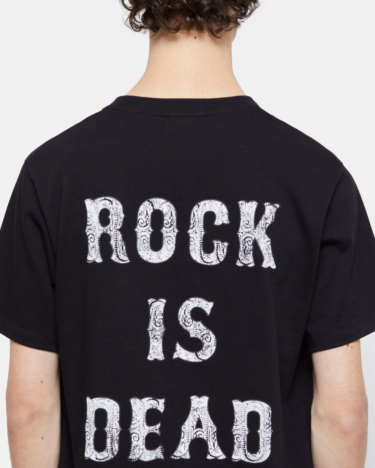 The Kooples HOMBRE BLACK camiseta logotipo the kooples negra para hombre